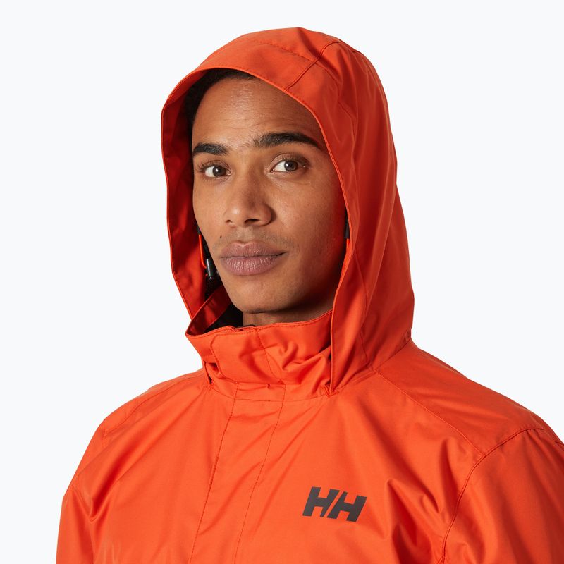 Helly Hansen férfi Dubliner patrol narancssárga esőkabát 3