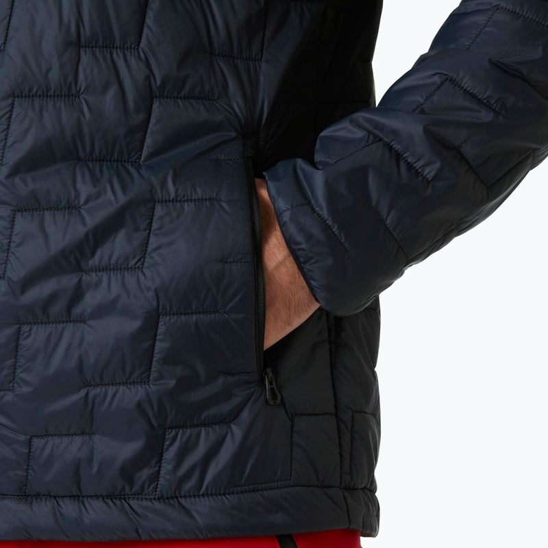 Férfi Helly Hansen Lifaloft Hooded Insulator hibrid dzseki navy 4