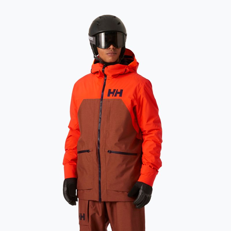 Férfi Helly Hansen Straightline Lifaloft 2.0 vasoxid sí kabát