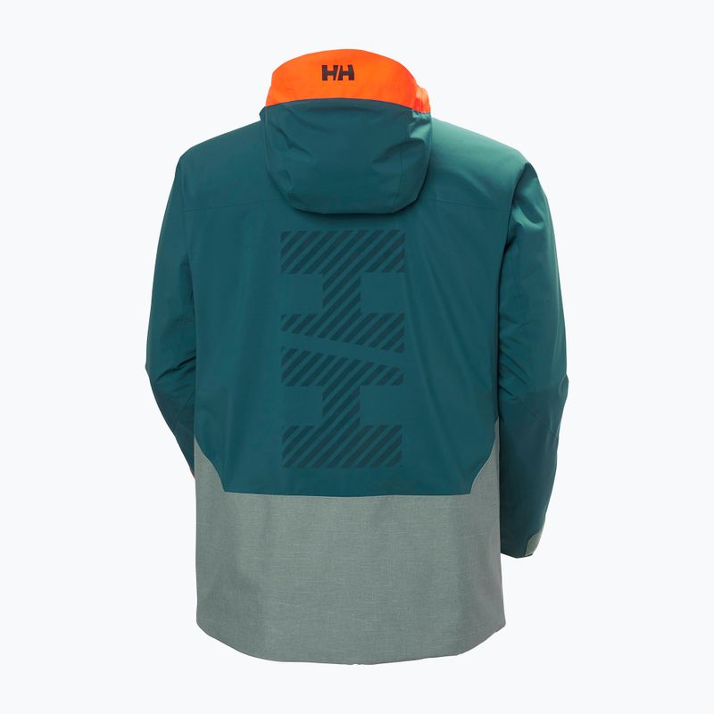 Férfi Helly Hansen Straightline Lifaloft 2.0 sí kabát dark creek 11