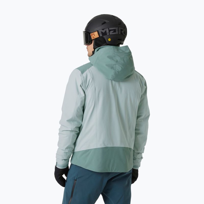 Férfi sí dzseki Helly Hansen Alpha 4.0 cactus 2