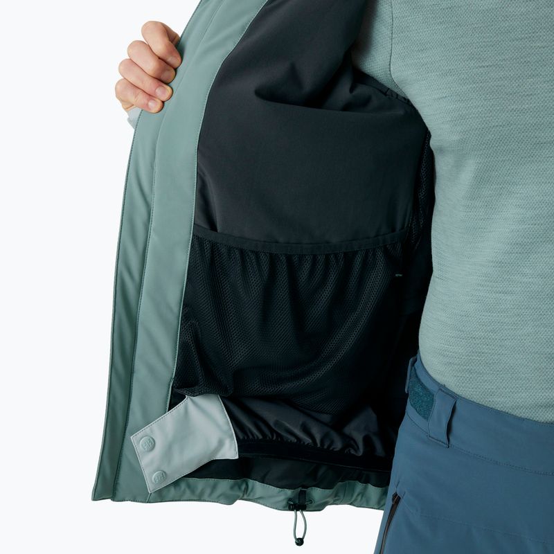 Férfi sí dzseki Helly Hansen Alpha 4.0 cactus 9
