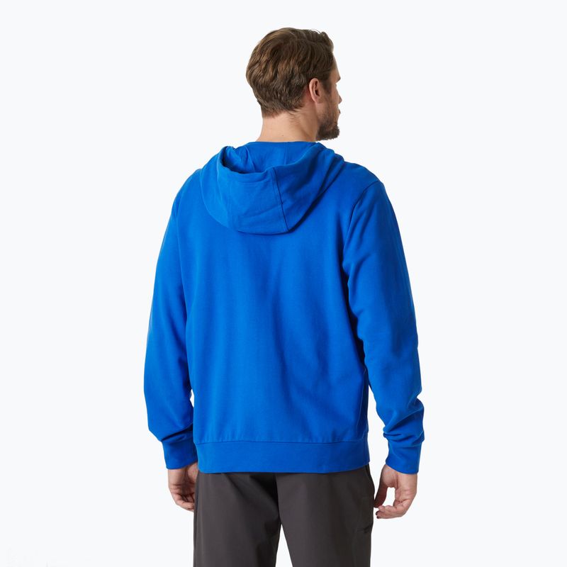 Férfi Helly Hansen HH Logo Full Zip Hoodie 2.0 kobalt 2.0 melegítőfelső 2