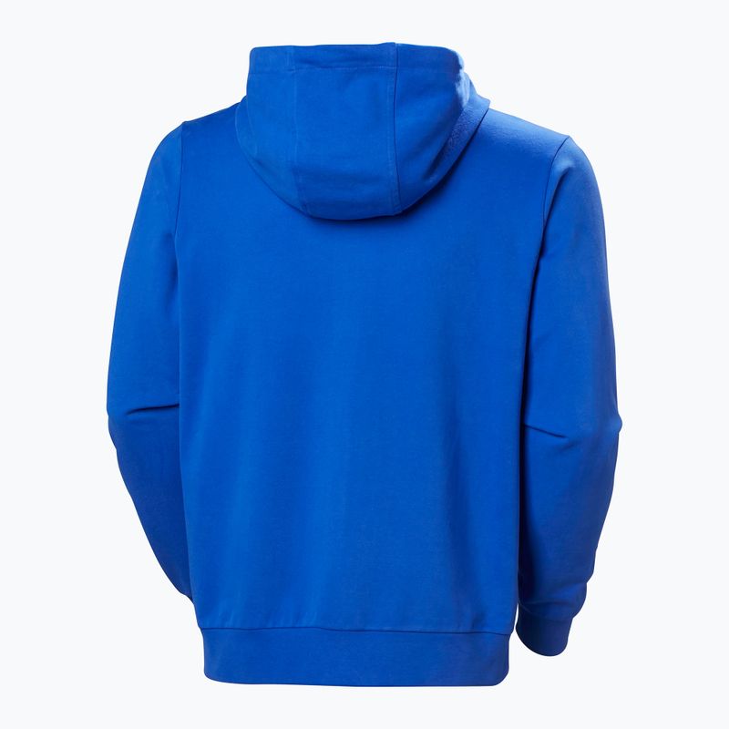 Férfi Helly Hansen HH Logo Full Zip Hoodie 2.0 kobalt 2.0 melegítőfelső 5