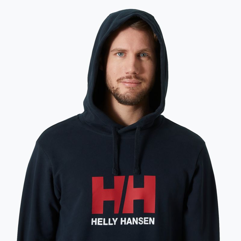 Férfi Helly Hansen HH Logo Hoodie 2.0 navy 3