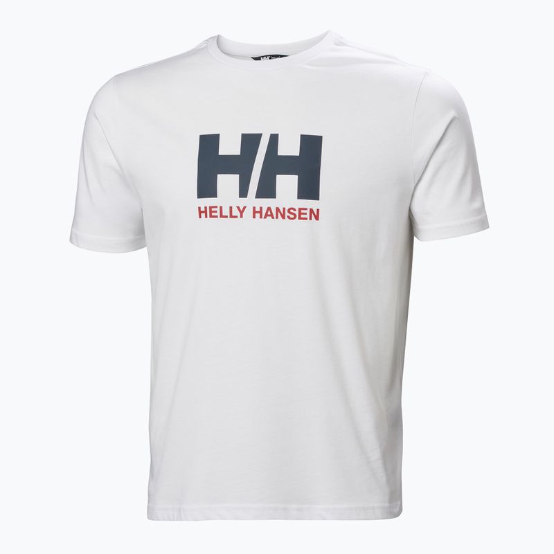 Férfi Helly Hansen Logo T-shirt 2.0 fehér 4