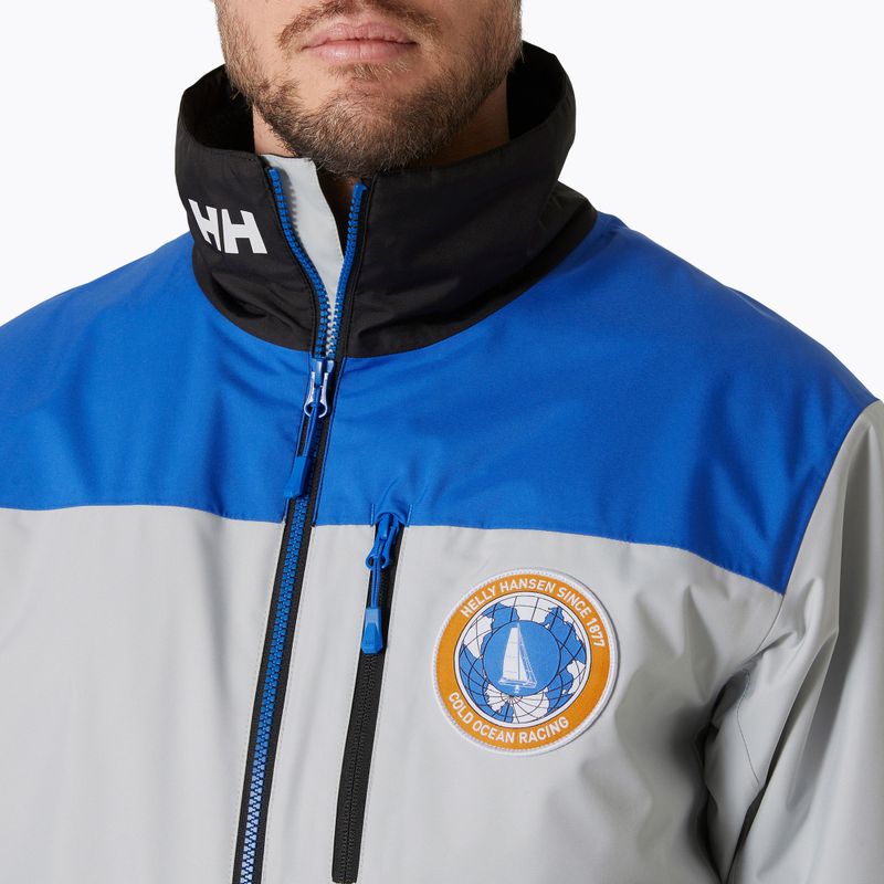 Helly Hansen férfi vitorlás dzseki Arctic Ocean Crew Midlayer szürke köd 3