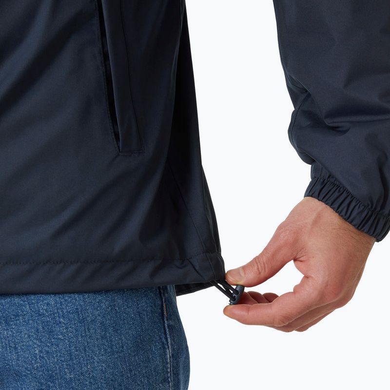 Férfi Helly Hansen Vancouver Fleece bélelt esőkabát navy 5