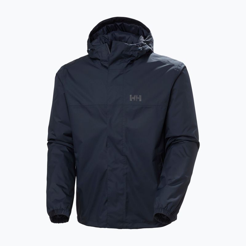 Férfi Helly Hansen Vancouver Fleece bélelt esőkabát navy 6
