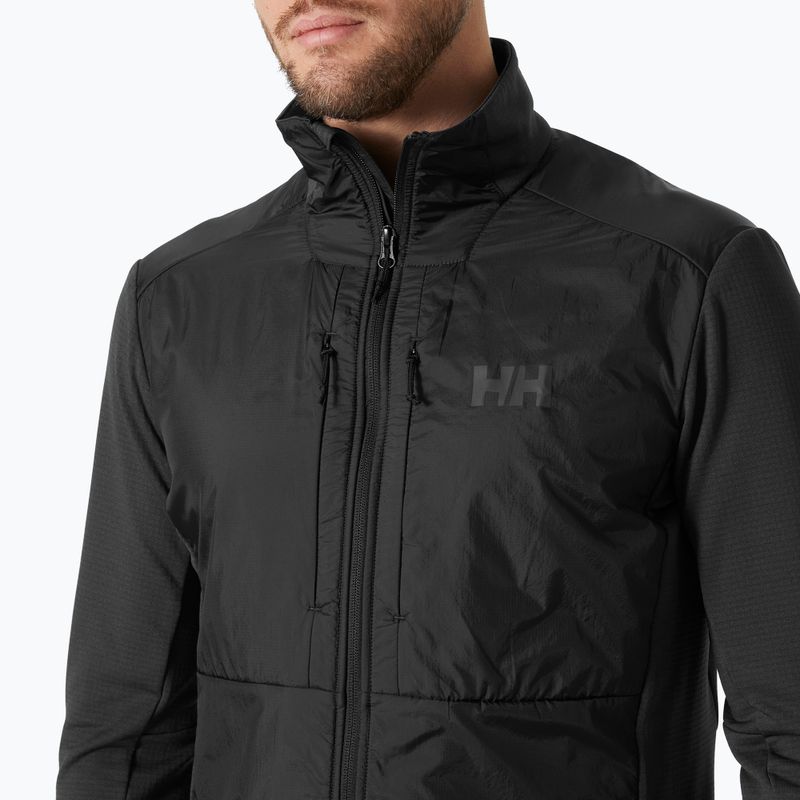 Férfi hibrid dzseki Helly Hansen Versalite Hybrid Fleece ebony 3