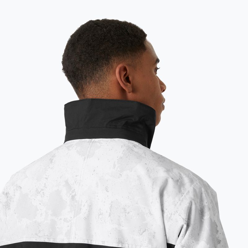 Férfi sí dzseki Helly Hansen Ullr D Heritage Short szürke köd hó camo aop 4