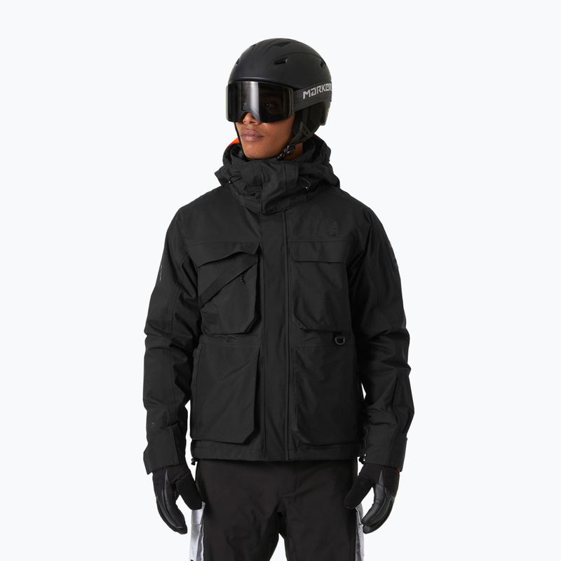 Férfi sí dzseki Helly Hansen Ullr D Heritage Short fekete