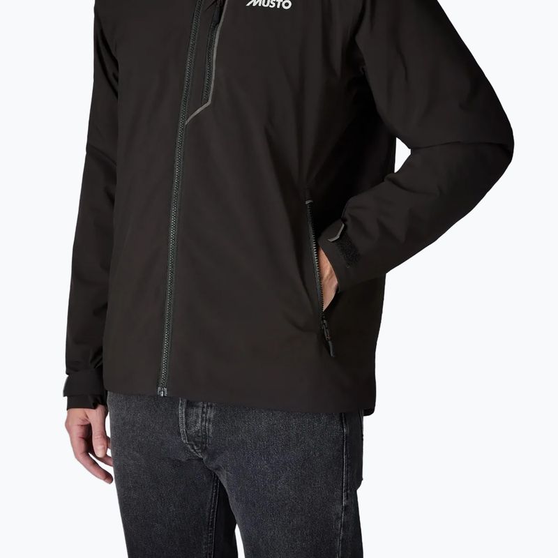 Férfi Musto BR1 Primaloft Midlayer Midlayer vitorlás kabát fekete 9
