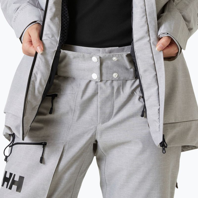 Női sí dzseki Helly Hansen Powderqueen 3.0 szürke/melange 6