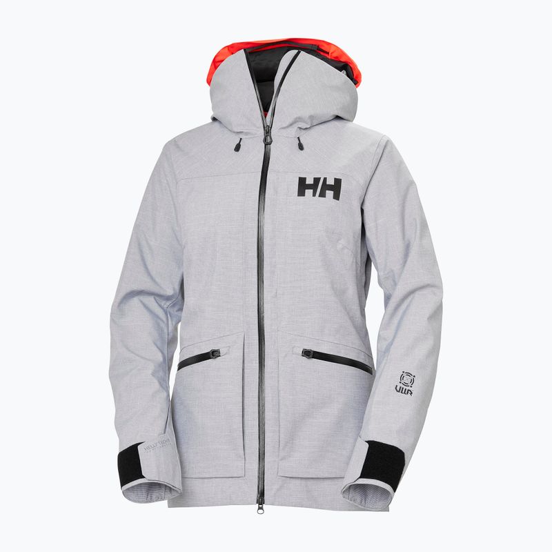 Női sí dzseki Helly Hansen Powderqueen 3.0 szürke/melange 9