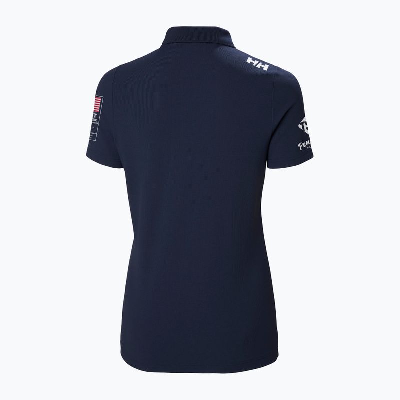 Női galléros póló Helly Hansen Crew Tech Polo navy 2