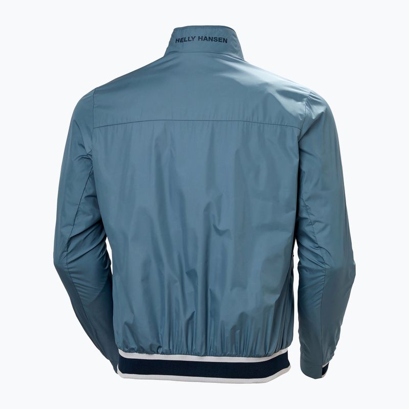 Férfi Helly Hansen Salt Windbreaker vitorlás kabát mosott navy színben 8