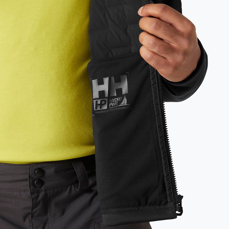 Helly Hansen HP Hybrid Stretch Insulator férfi vitorlás dzseki ébenfekete színű 7