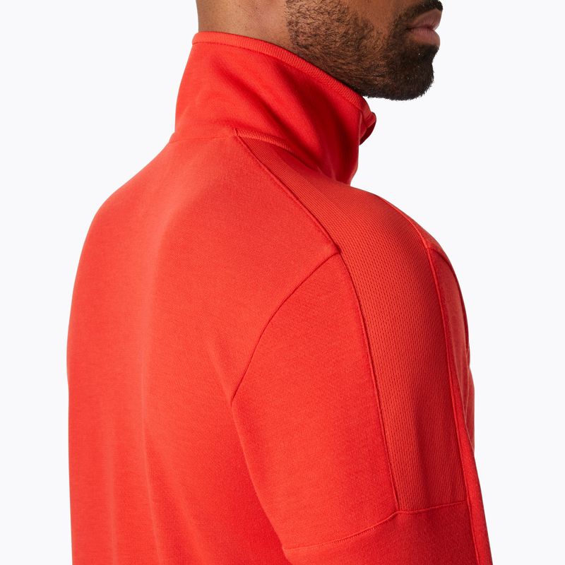 Férfi vitorlás pulóver Helly Hansen Hp 1/2 Zip Pullover 2.0 riasztás piros 4
