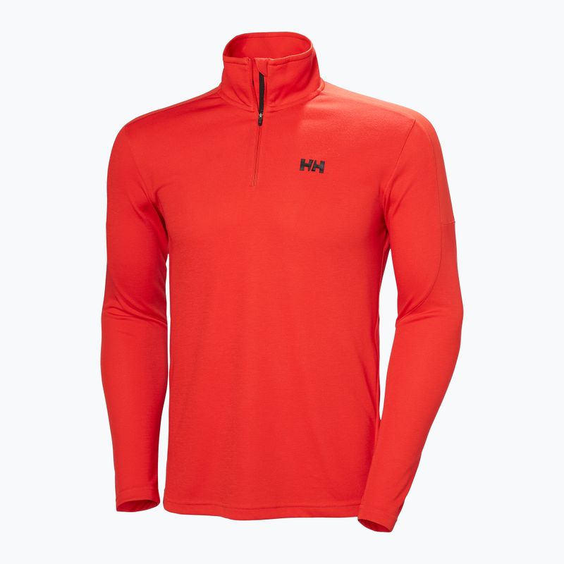 Férfi vitorlás pulóver Helly Hansen Hp 1/2 Zip Pullover 2.0 riasztás piros 5