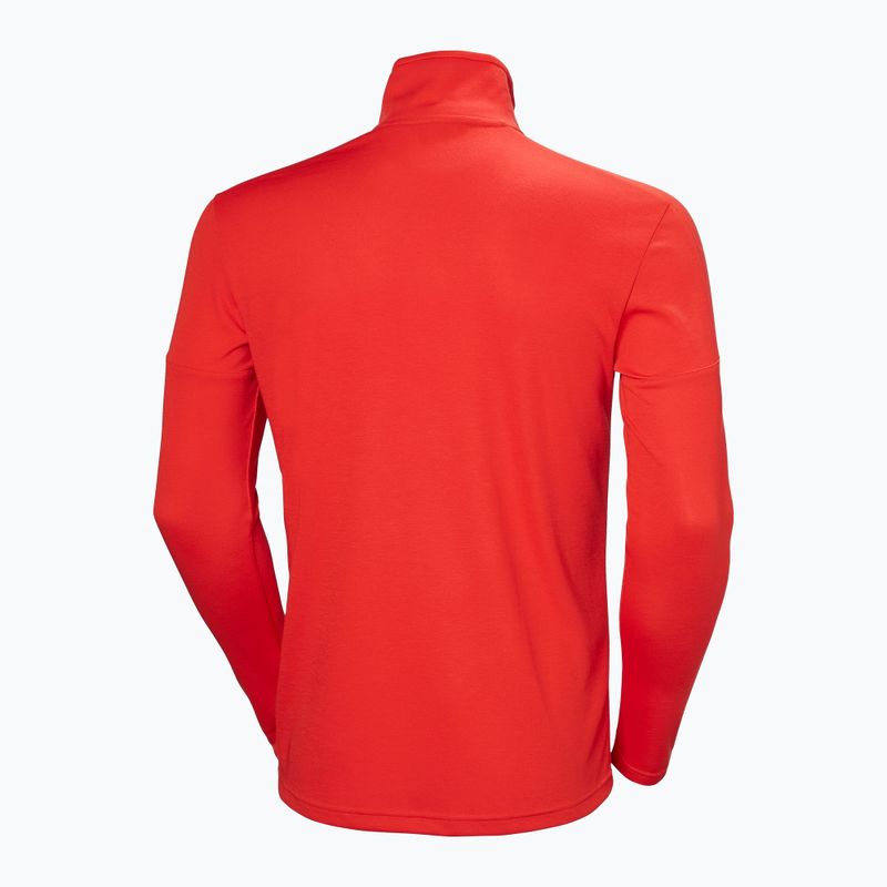 Férfi vitorlás pulóver Helly Hansen Hp 1/2 Zip Pullover 2.0 riasztás piros 6