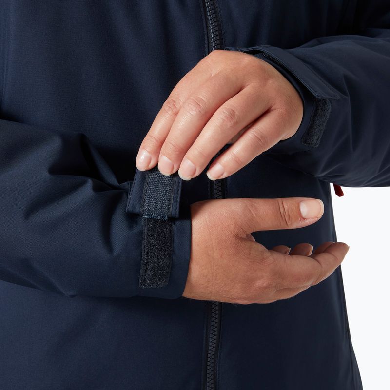 Női vitorlás dzseki Helly Hansen Crew Hooded Midlayer Plus 2.0 navy 5