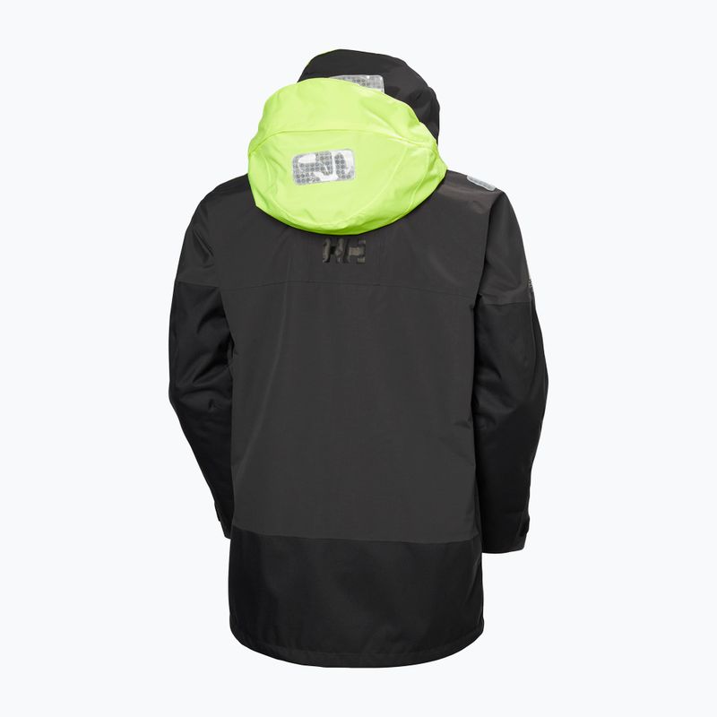 Helly Hansen Skagen Offshore férfi esőkabát ébenfekete színű 12