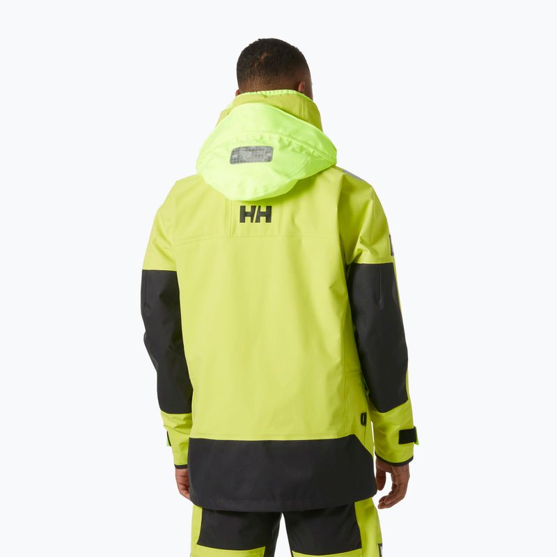Férfi vitorlás dzseki Helly Hansen Skagen Pro cyber lime 2