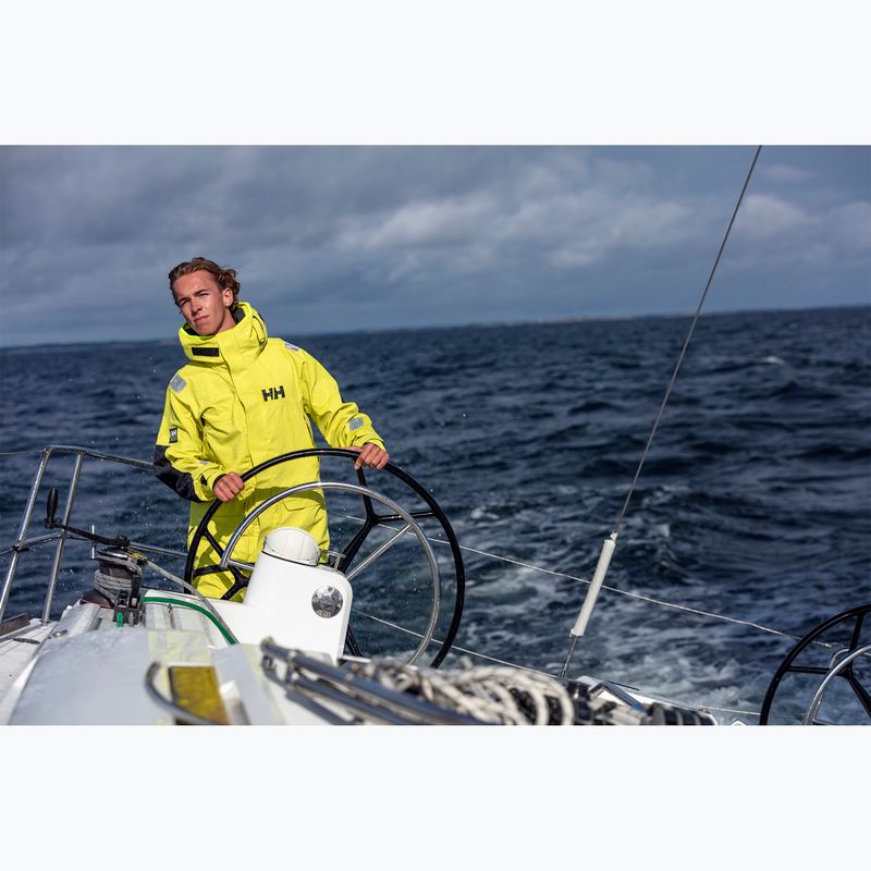 Férfi vitorlás dzseki Helly Hansen Skagen Pro cyber lime 13
