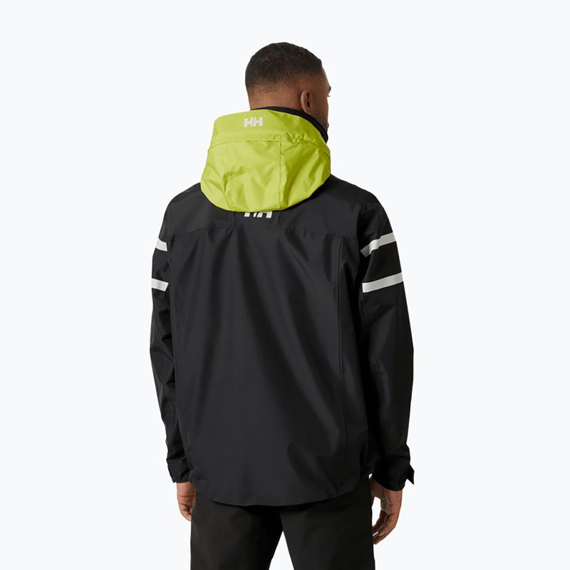 Férfi vitorlás kabát Helly Hansen Salt Inshore 34423_981 ebony 2