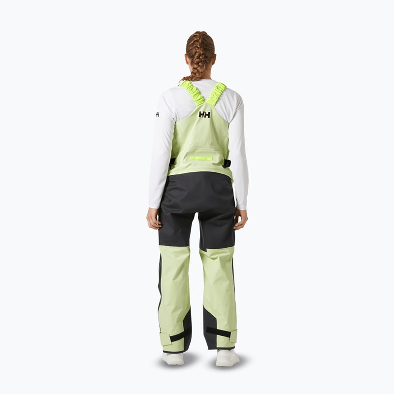 Női vitorlás nadrág Helly Hansen Skagen Pro Bib washed lime 2