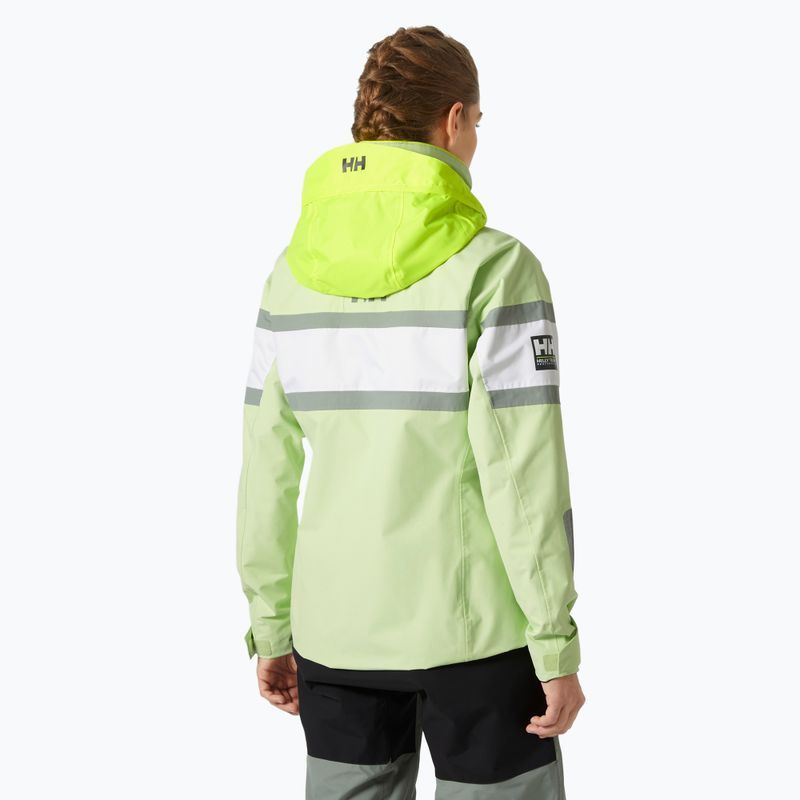 Női vitorlás dzseki Helly Hansen Salt Original mosott lime 2