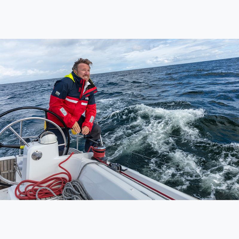 Férfi vitorlás dzseki Helly Hansen Pier 4.0 piros 13