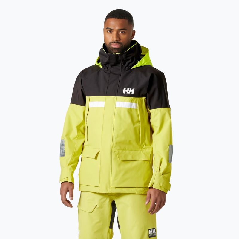 Férfi vitorlás dzseki Helly Hansen Pier 4.0 cyber lime