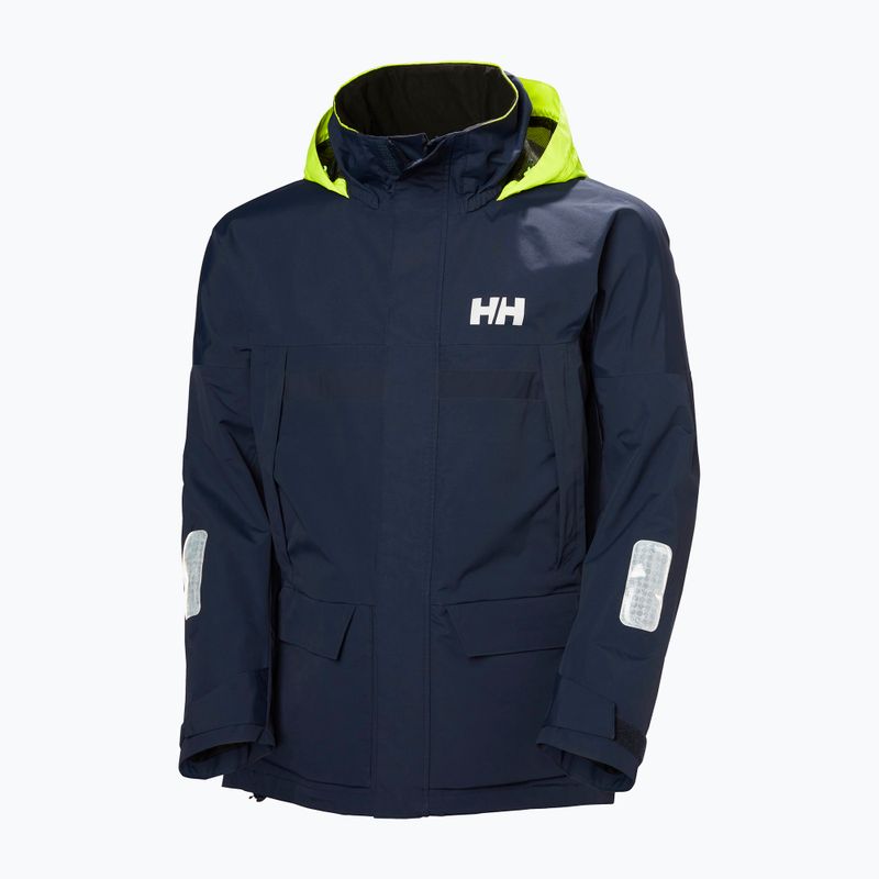 Férfi Helly Hansen Pier 4.0 esőkabát, navy színű 10