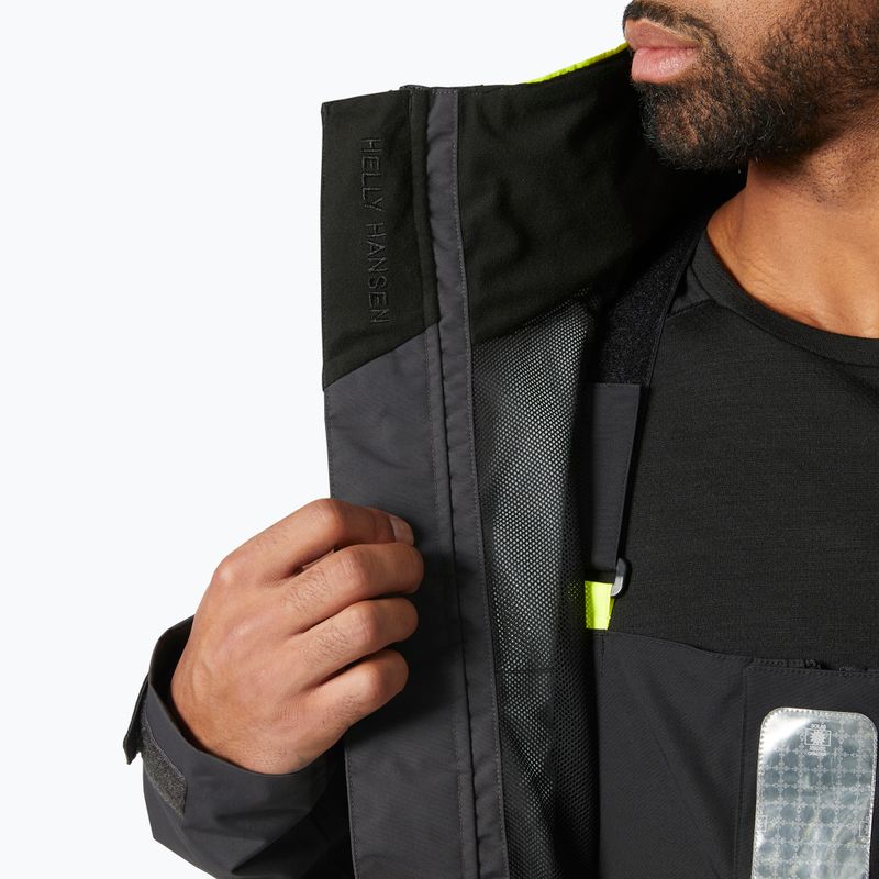 Helly Hansen Pier 4.0 férfi esőkabát ébenfekete színű 9