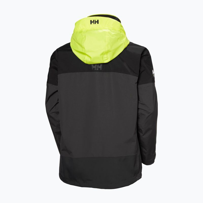 Helly Hansen Pier 4.0 férfi esőkabát ébenfekete színű 11