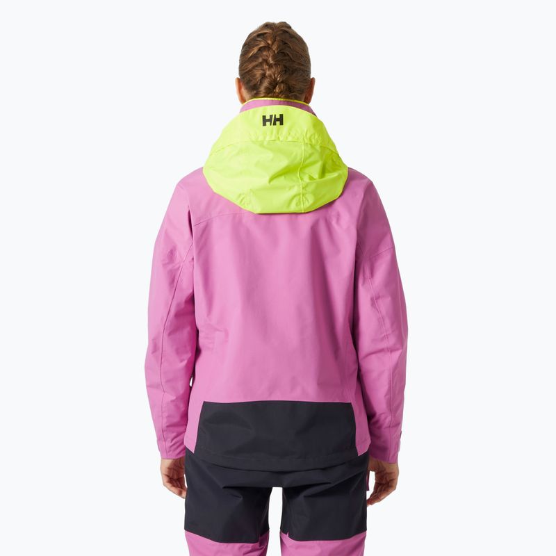 Női vitorlás dzseki Helly Hansen Pier 4.0 meta rózsaszín 2