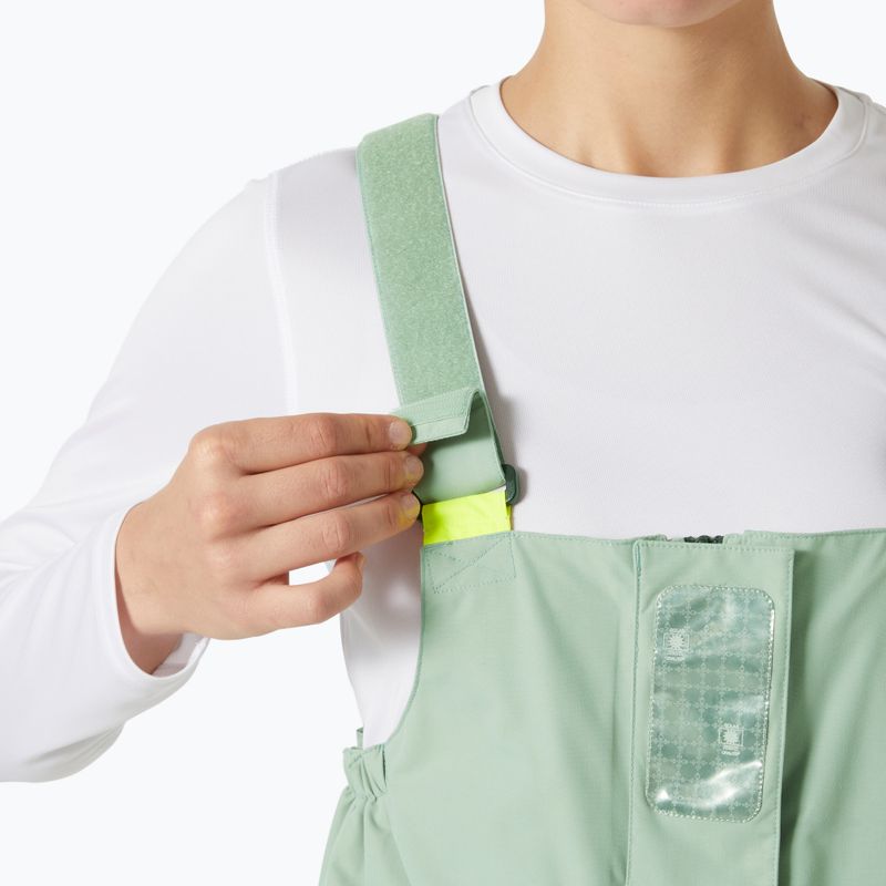 Helly Hansen női vitorlázónadrág Pier 4.0 Bib eukaliptusz 3