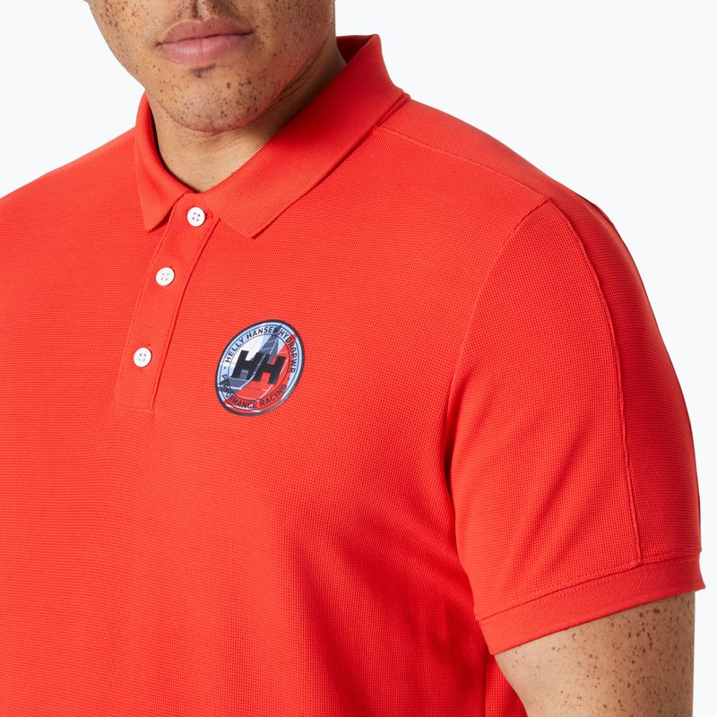 Férfi Helly Hansen Hp Race Polo Shirt 2.0 riasztás piros 3