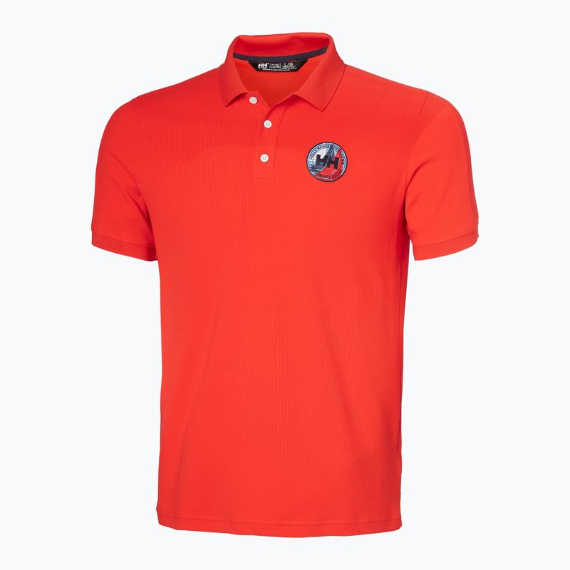 Férfi Helly Hansen Hp Race Polo Shirt 2.0 riasztás piros 5