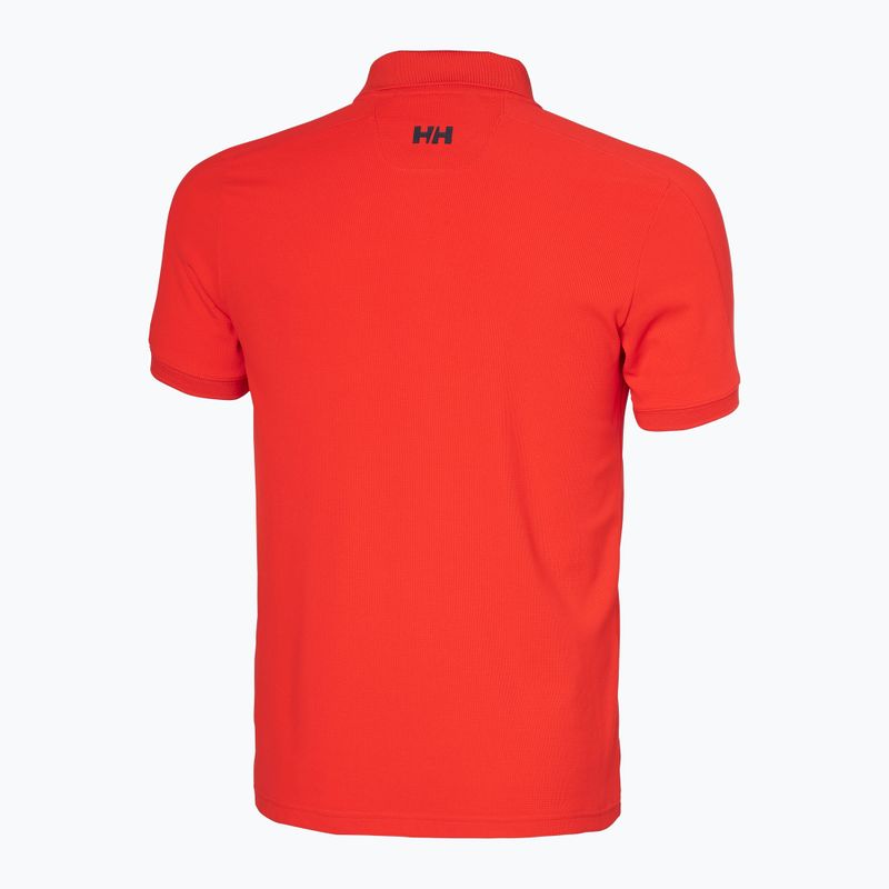 Férfi Helly Hansen Hp Race Polo Shirt 2.0 riasztás piros 6