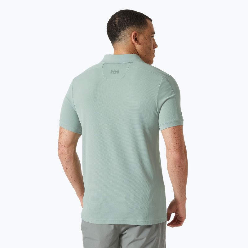 Férfi Helly Hansen Hp Race Polo Shirt 2.0 eukaliptusz eucalyptus 2