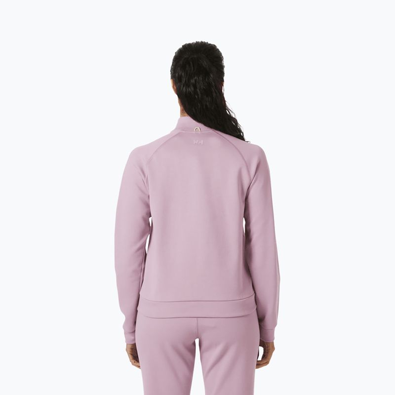 Női pulóver Helly Hansen HP Tech Sweat Half Zip purple clay 2