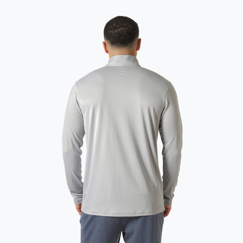 Férfi Helly Hansen HH Tech 1/2 Zip 2.0 hosszú ujjú szürke köd 2