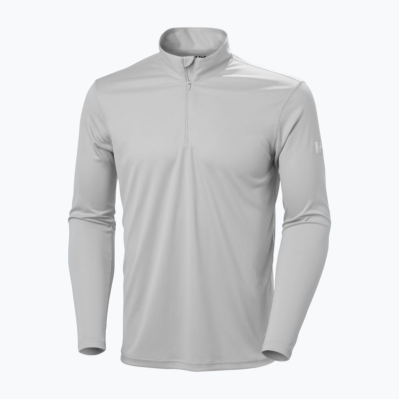 Férfi Helly Hansen HH Tech 1/2 Zip 2.0 hosszú ujjú szürke köd 4
