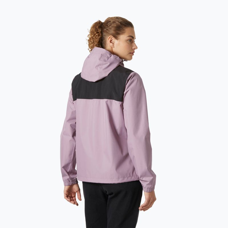 Helly Hansen női esőkabát Vancouver lila agyag 2