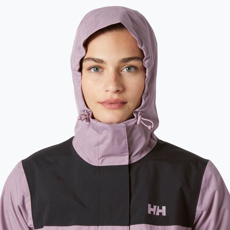 Helly Hansen női esőkabát Vancouver lila agyag 3