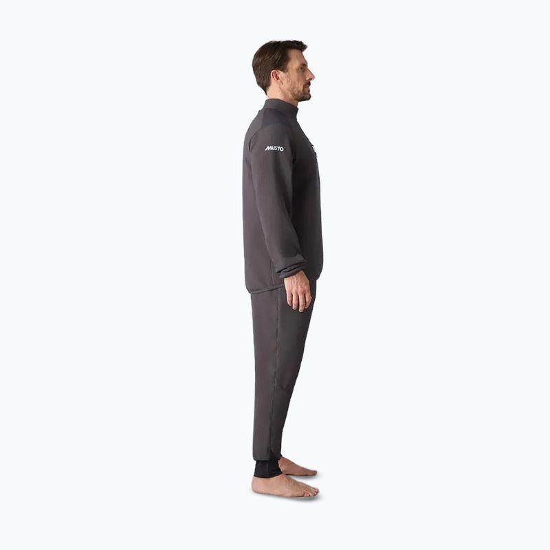Férfi vitorlás pulóver Musto Storm Fleece Midlayer carbon 4