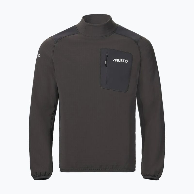 Férfi vitorlás pulóver Musto Storm Fleece Midlayer carbon 6